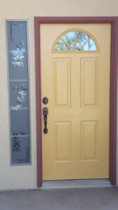Black Rose Etching Residential Glass Entryways