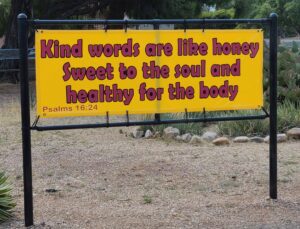 Kind Words are Like Honey Banners
