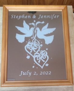 Stephen and Jennifer Wedding or Anniversary Gift