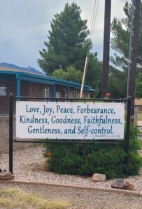 Love Joy Peace Forbearance Banners