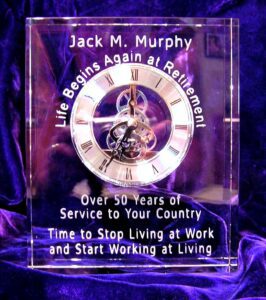 Misc. Gifts Jack M.Murphy Life Begins Again at Retirement