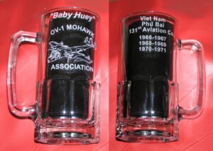 Baby Huey Mohawk Association Mug Glass