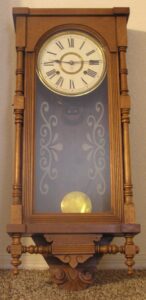 Queen Ann Clock Glass and Mirror Gift