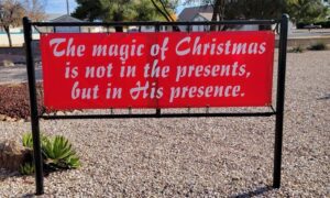 The Magic of Christmas is Not in the Presents Banners