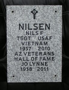 Granite Nilsen Tsgt Usaf Vietnam Memorials Military